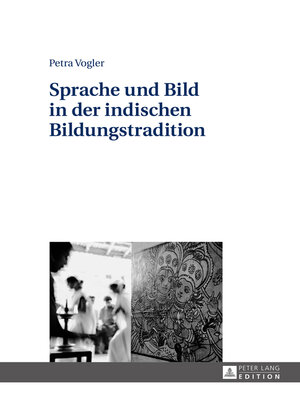 cover image of Sprache und Bild in der indischen Bildungstradition